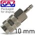 Universal Quick Coupler 10mm Packaged